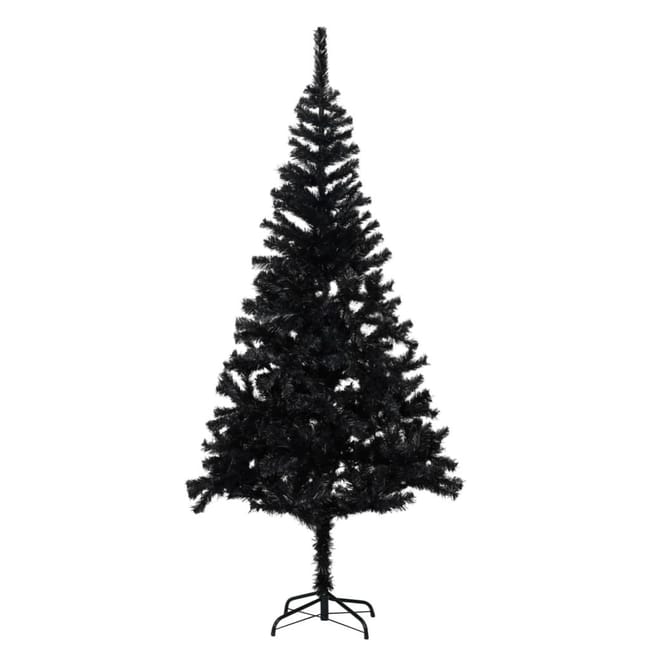 Sapin De Noel Artificiel Couleur Noir Sapin De Noel Artificiel Avec Support Noir 180 Cm Pvc Vidaxl Leroy Merlin Sapin De Noel Artificiel Couleur Noir Sapin De Noel Artificiel Avec Support Noir 180 Cm Pvc Vidaxl Leroy Merlin