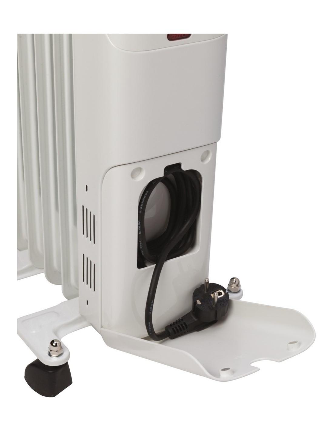 Radiateur Bain D Huile Leroy Merlin Radiateur Bain D'huile Ingarø Varma - 2500 W - Blanc | Leroy Merlin