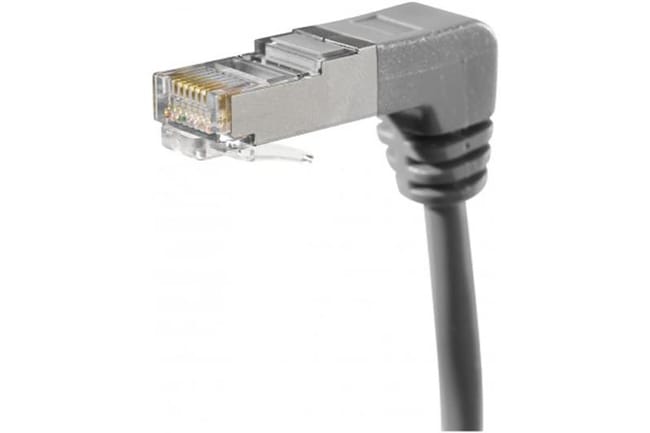 Câble Ethernet Cat 5e 0 30m Ftp Beige Coudé Bas Leroy Merlin