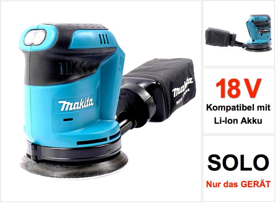 Makita Bbo 180 Z 18v Ponceuse Excentrique Sans Fil Sans Batterie Sans Chargeur Leroy Merlin