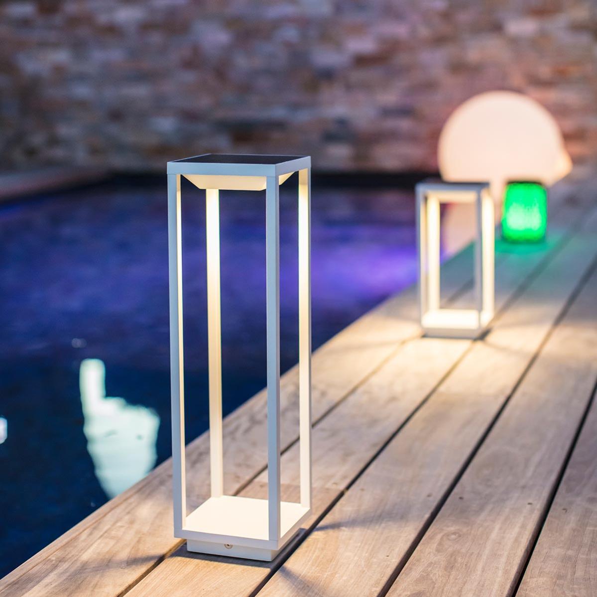 lanterne de jardin à poser