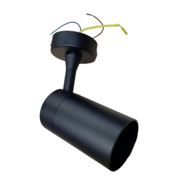 Spot Led En Saillie 80 Noir Pour Ampoule Gu10 Noir Silamp Leroy Merlin