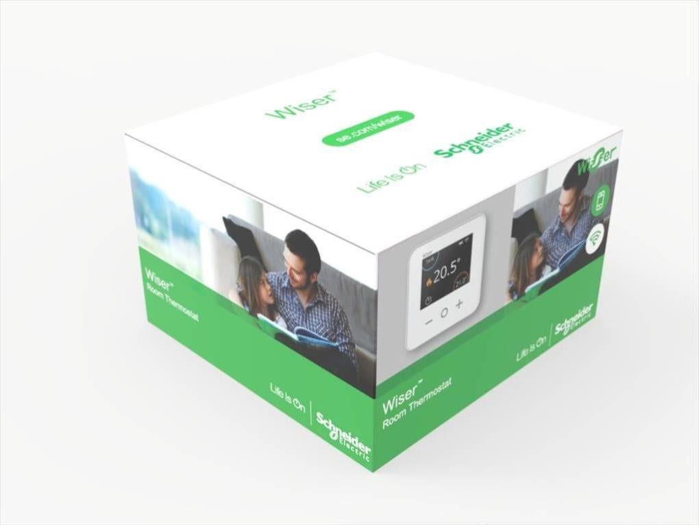 Thermostat D'ambiance Connecté Wiser Schneider Electric Cctfr6400