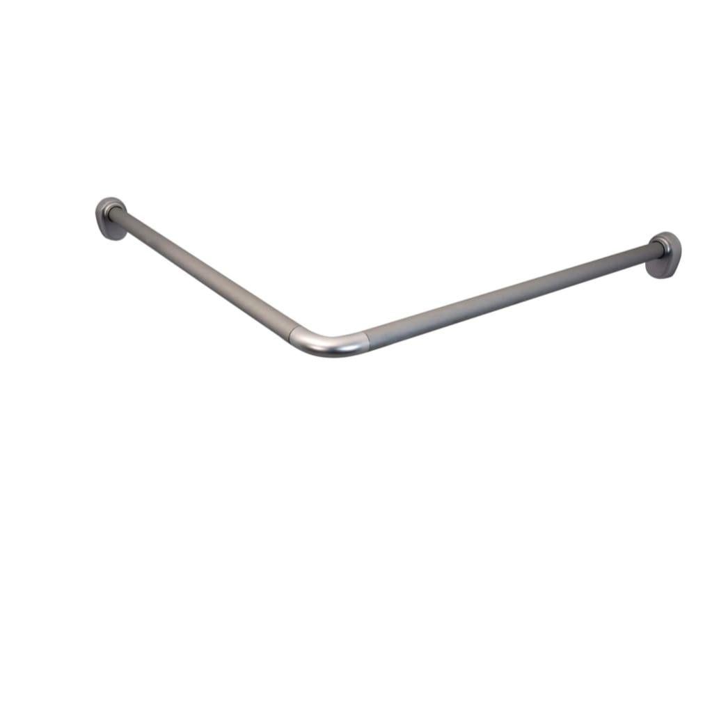 Tringle De Rideau De Douche D Angle Universelle 90x90x2 5 Cm Ridder Leroy Merlin