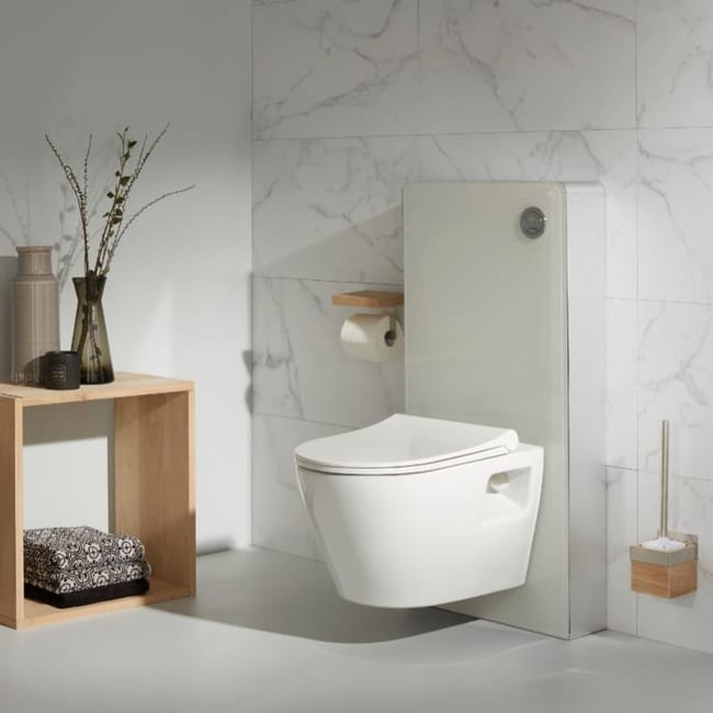 Pack Wc Suspendu Avec B ti Verre Blanc Cuvette Suspendue Pack Wc Suspendu Avec B ti Verre Blanc Cuvette Suspendue