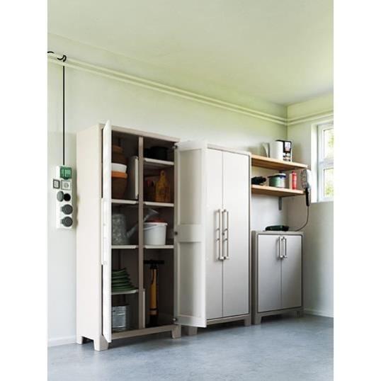 Armoire Basse Gulliver Pvc Sable 100 X 44 X 80 Cm 5325683