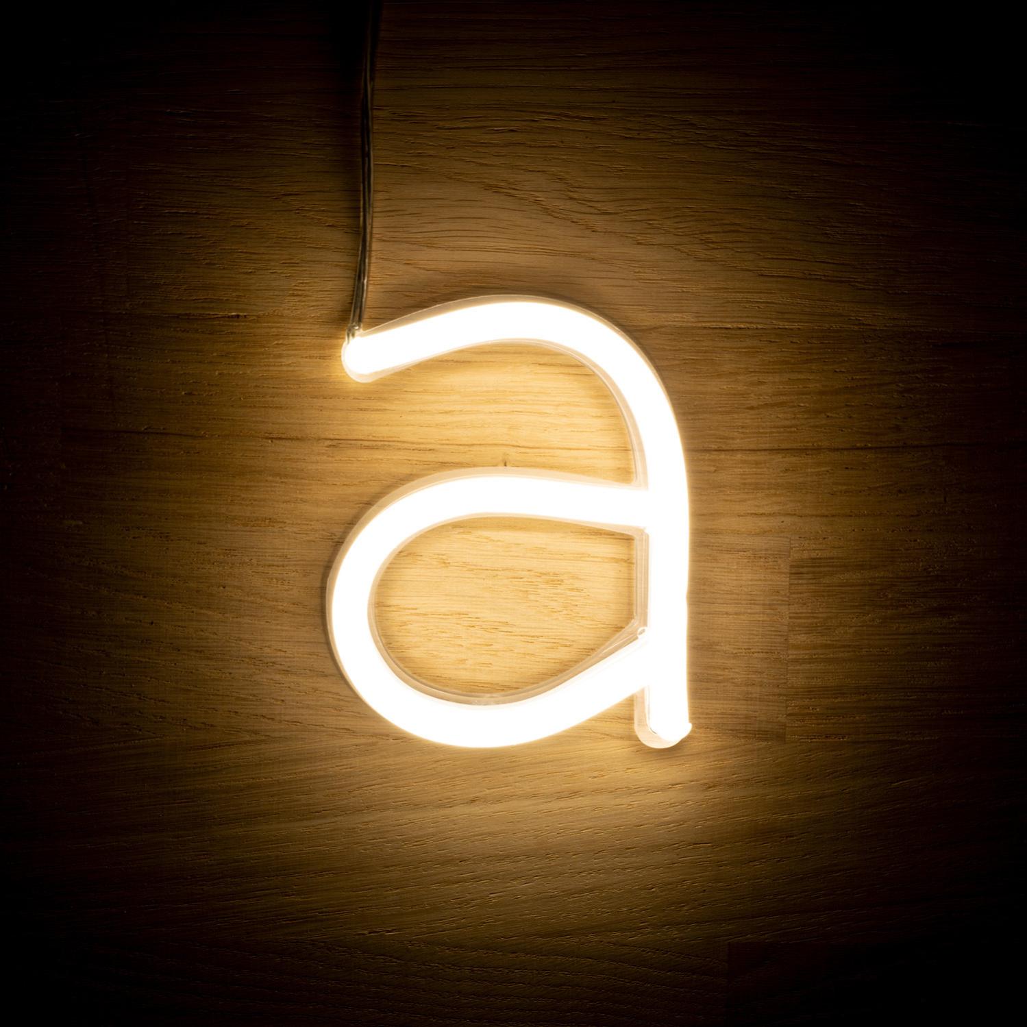 lettre en neon