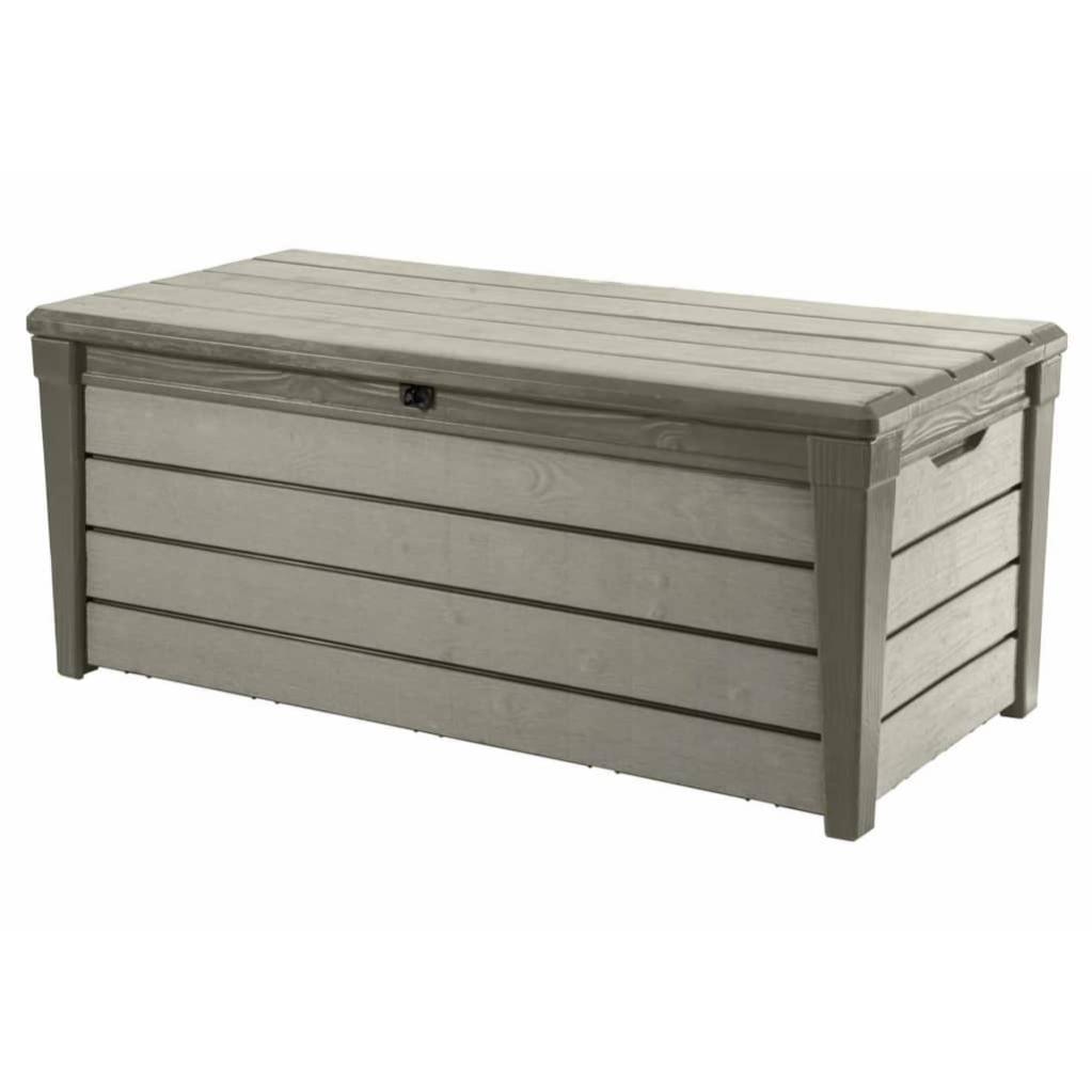 Keter//chalet et jardin 12-924840 Coffre de Rangement pour Jardin PVC Marron 511 L