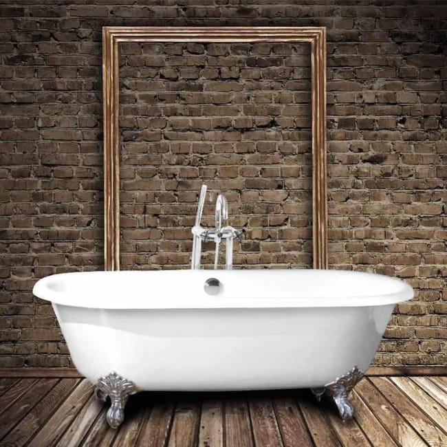 Baignoire Ancienne En Fonte Plymouth 153 Cm Blanche Pieds Chromes Leroy Merlin Baignoire Ancienne En Fonte Plymouth 153 Cm Blanche Pieds Chromes Leroy Merlin