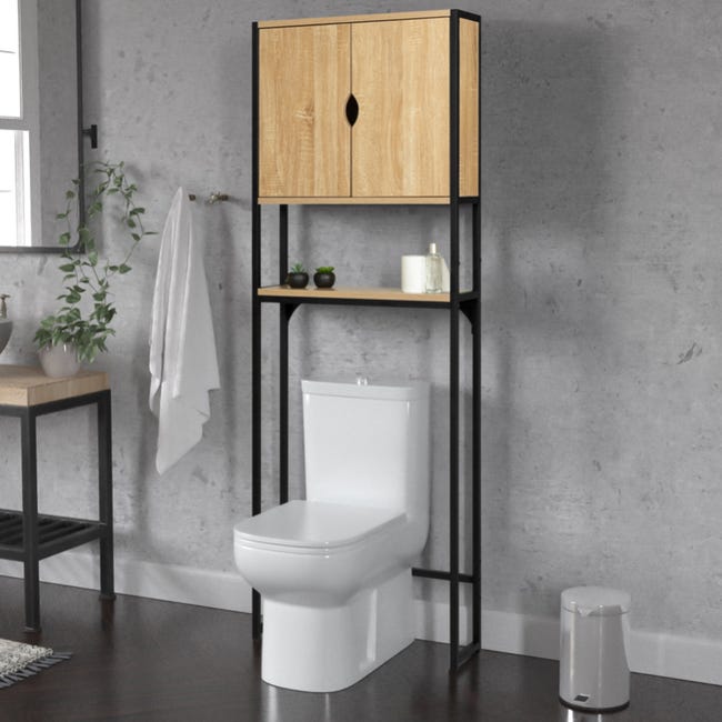 Meuble Etagere Dessus Wc Placard Detroit Design Industriel Leroy Merlin Meuble Etagere Dessus Wc Placard Detroit Design Industriel Leroy Merlin