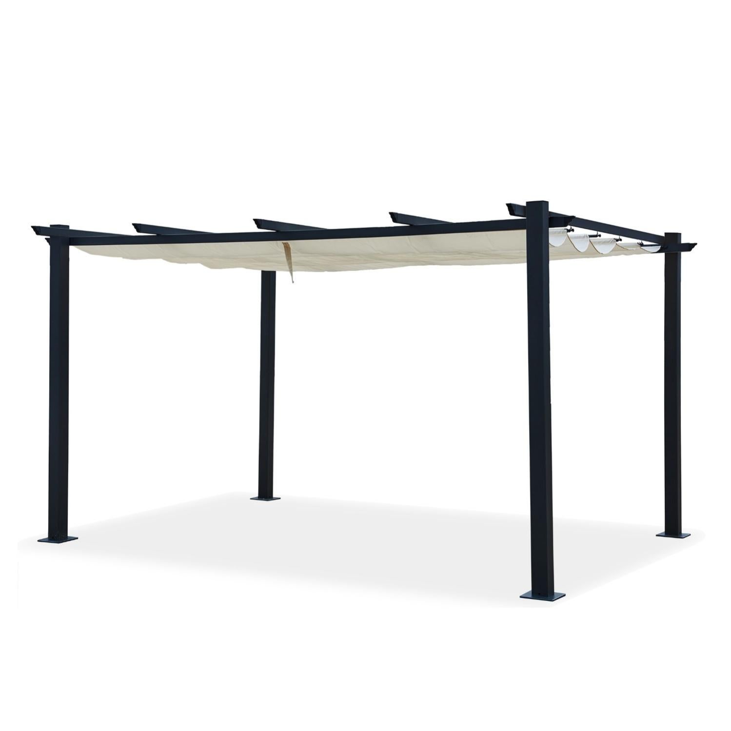 Toile Coulissante Sur Rail Pour Pergola Leroy Merlin