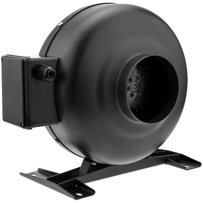 Ventilateur De Tube De 125 Mm Extracteur De Conduit En Ligne Pour Ventilation Industrielle Leroy Merlin