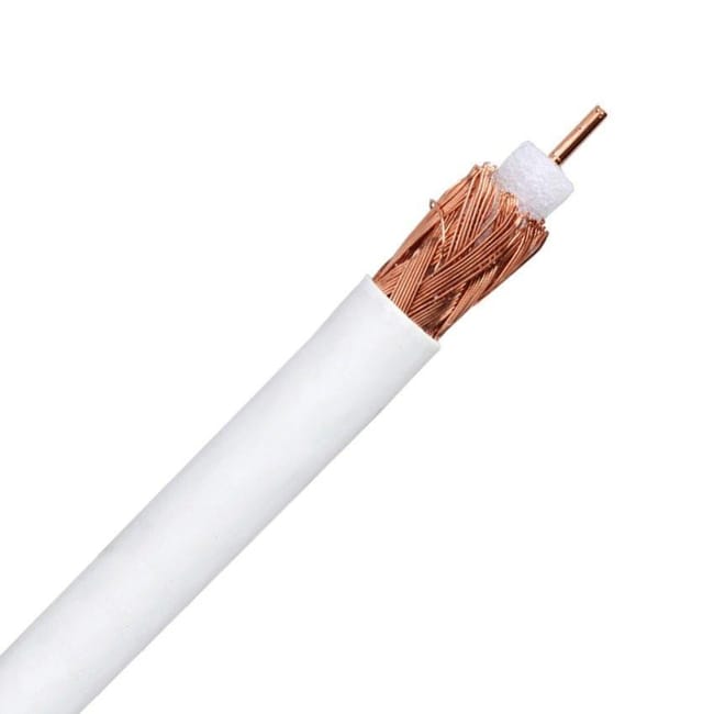 50m Câble Coaxial Rg6 Cuivre-cuivre Antenne Tv | Leroy Merlin