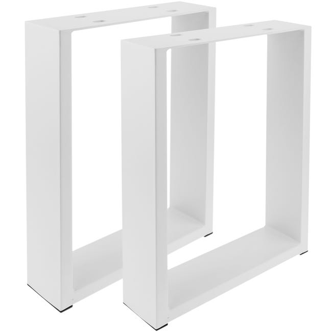 Pieds Rectangulaire De Petite Table Et Banc En Acier Blanc 300 X 80 X 430 Mm 2 Pack Leroy Merlin Pieds Rectangulaire De Petite Table Et Banc En Acier Blanc 300 X 80 X 430 Mm 2 Pack Leroy Merlin