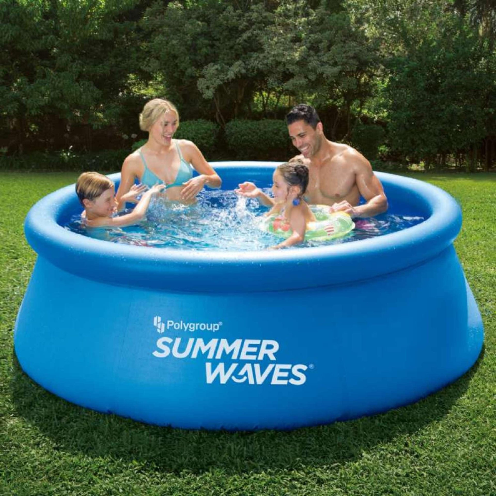 Piscine Autoportée Ø2,44 X 66cm Summer Waves | Leroy Merlin