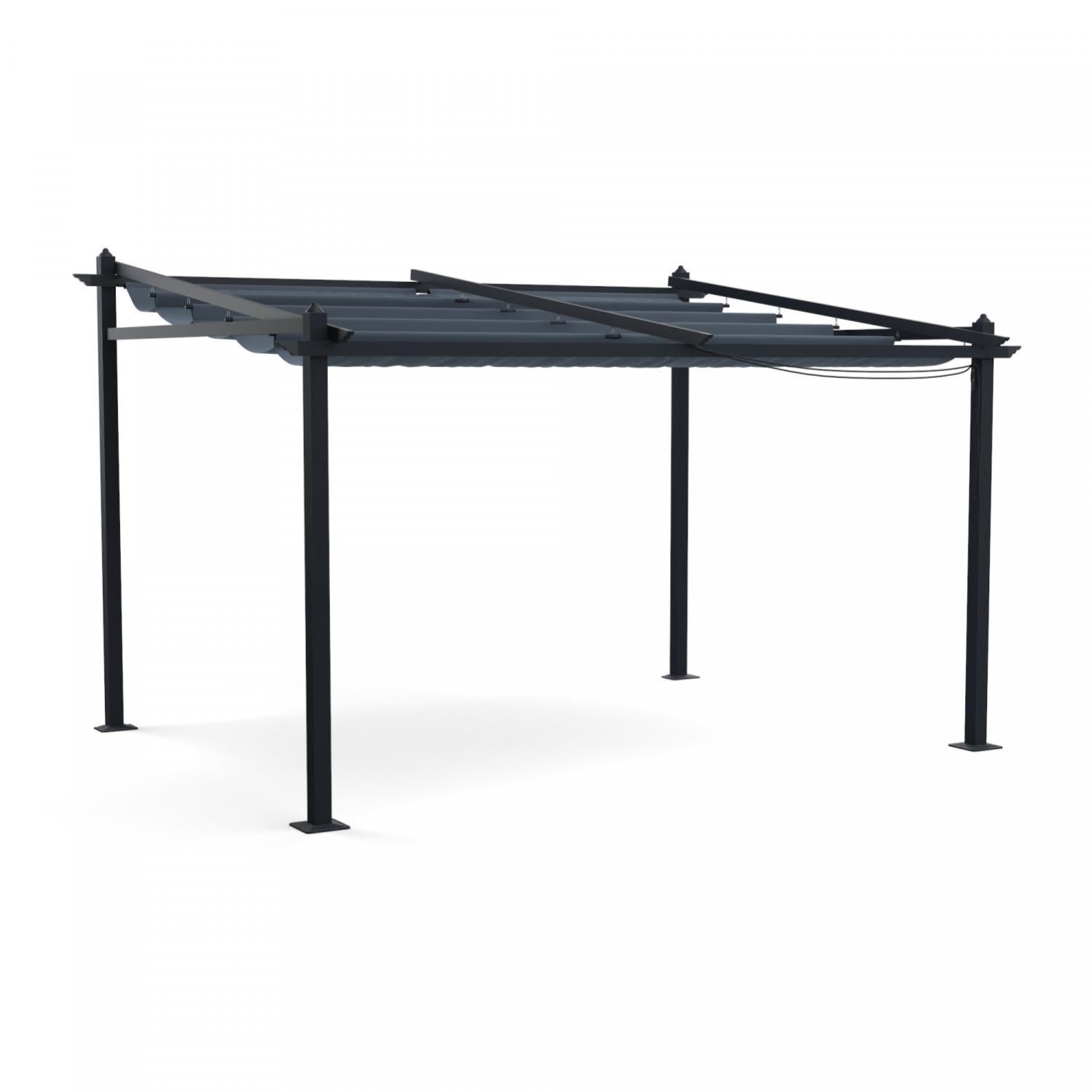 Toile Coulissante Sur Rail Pour Pergola Leroy Merlin