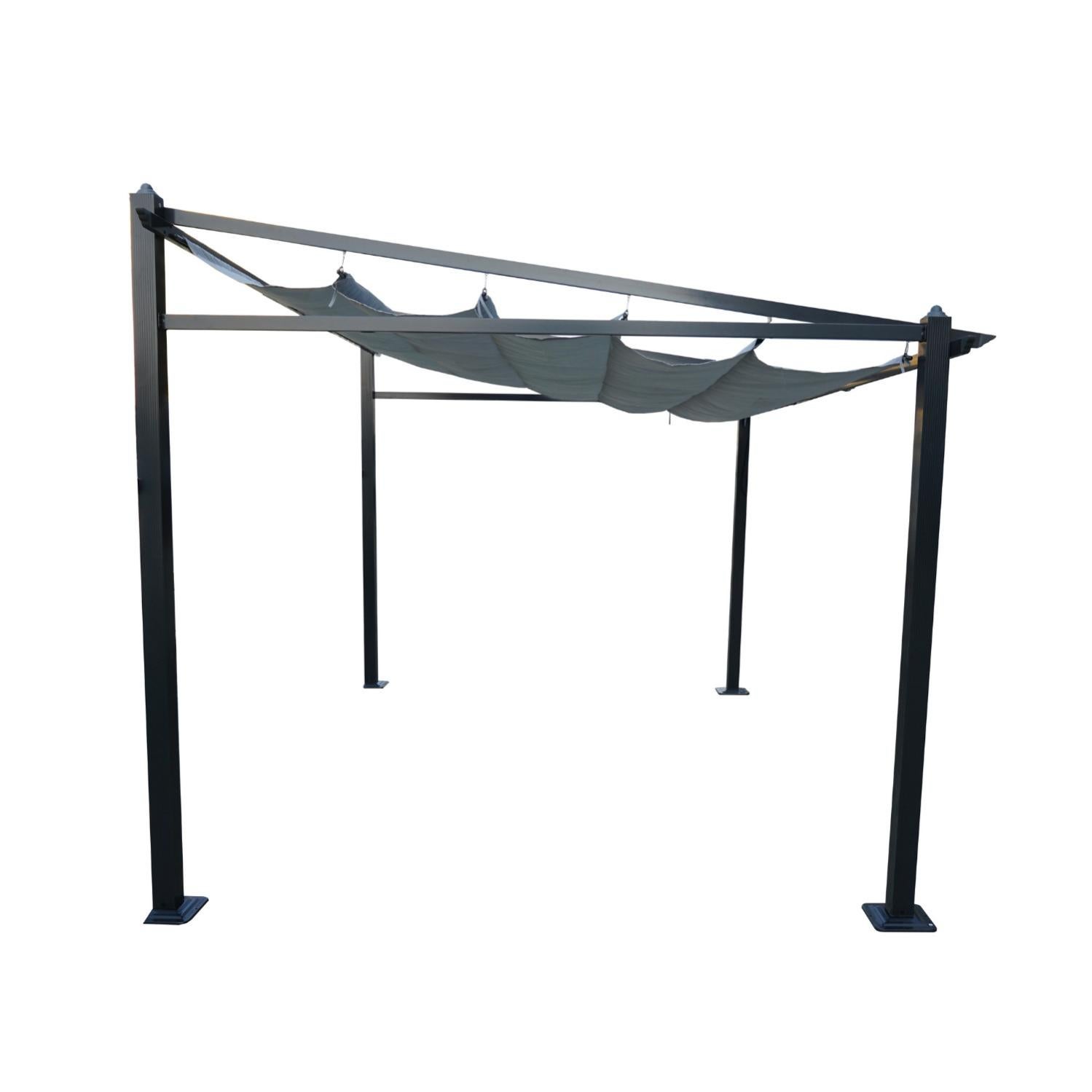 Toile Coulissante Sur Rail Pour Pergola Leroy Merlin
