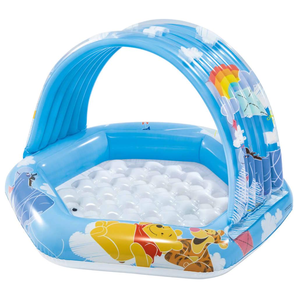 Piscine Bebe Winnie L Ourson Multicolore 109x102x71 Cm Intex Leroy Merlin