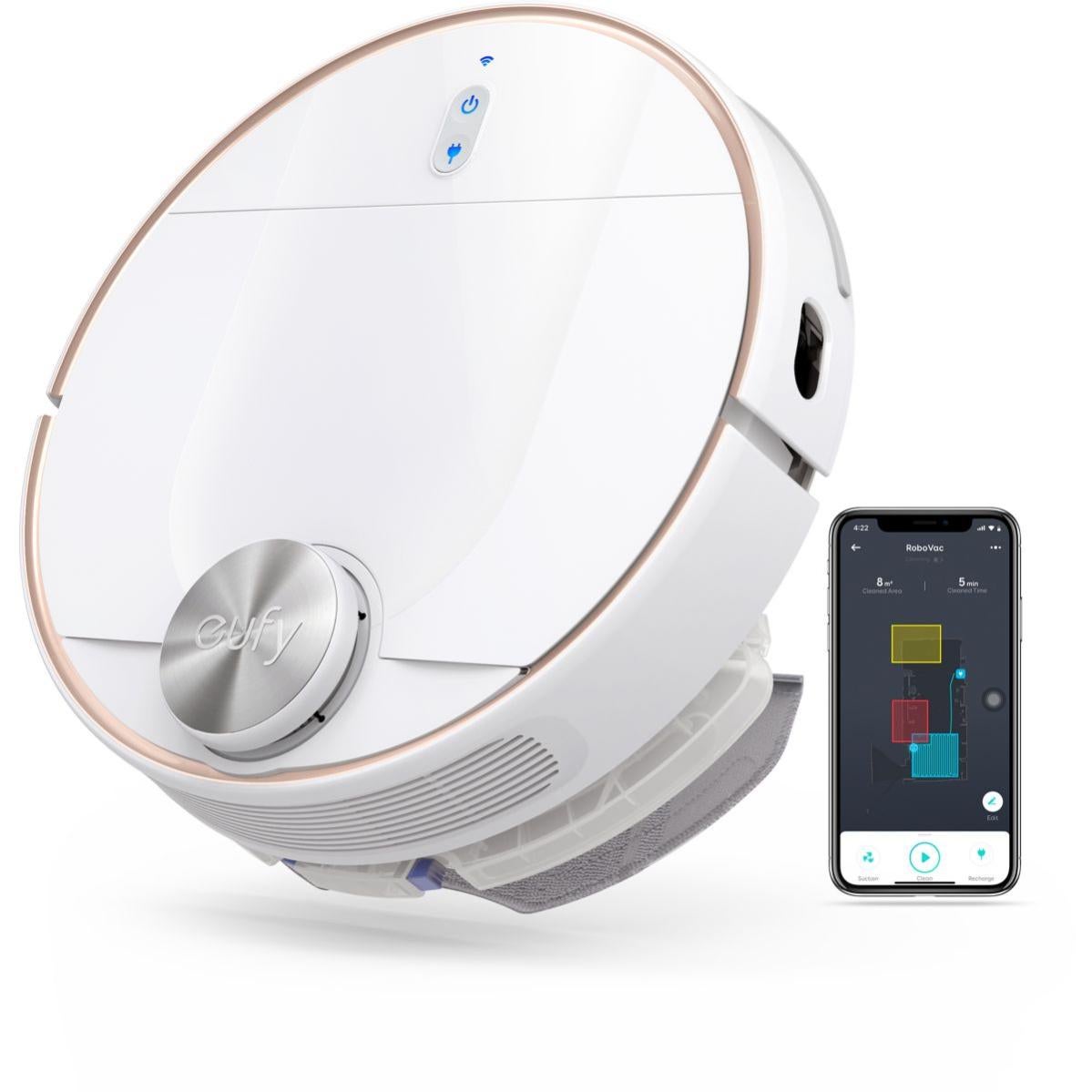 Robot Aspirateur Laveur Eufy Robovac L70 Laser Leroy Merlin