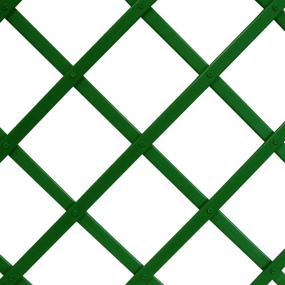 Celosia PVC verde de 100 x 300 cm, para enredaderas. Útil para