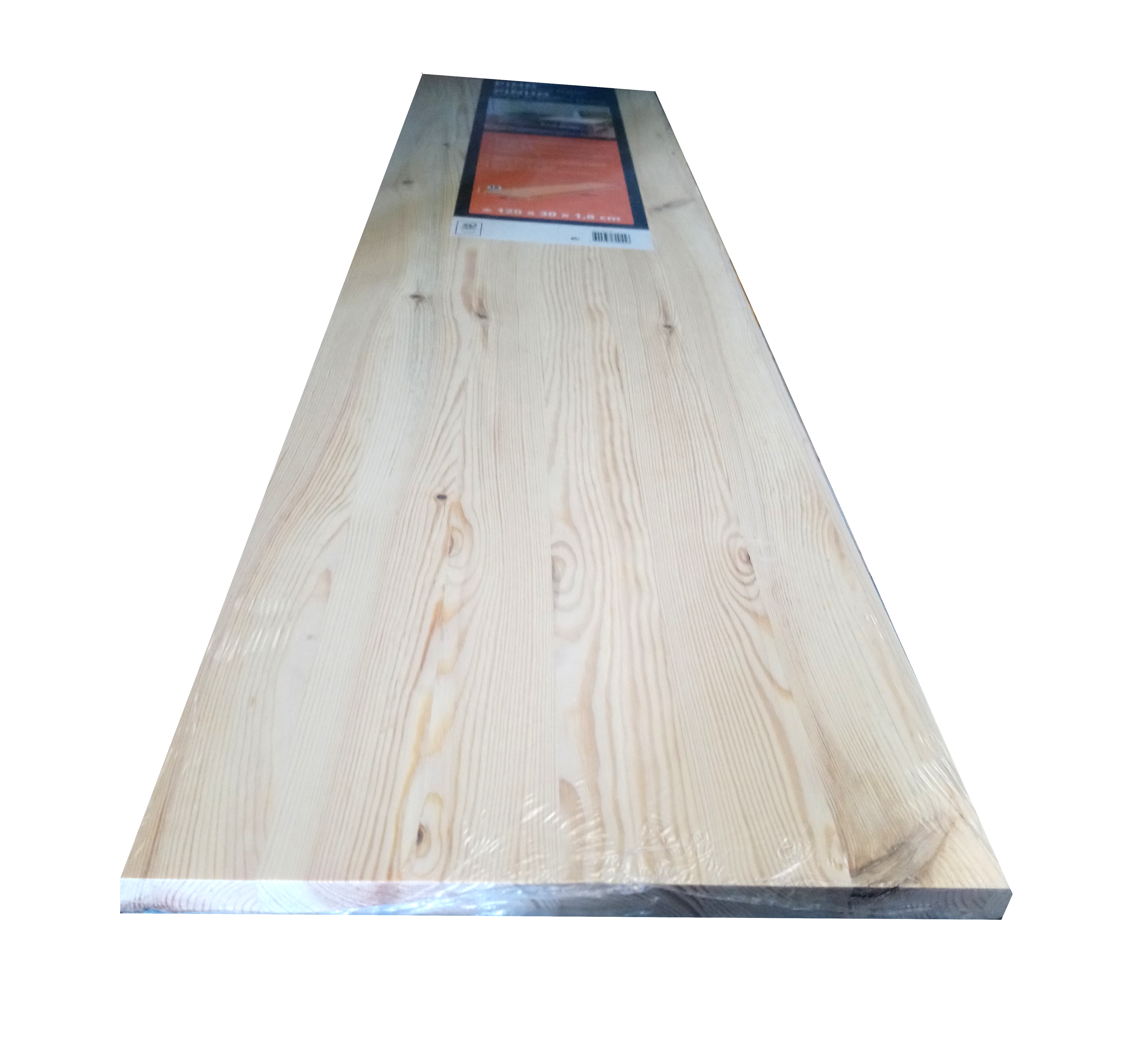 Traviesa de madera (L x An x Es: 300 x 8 x 3,5 cm, Pino, Natural