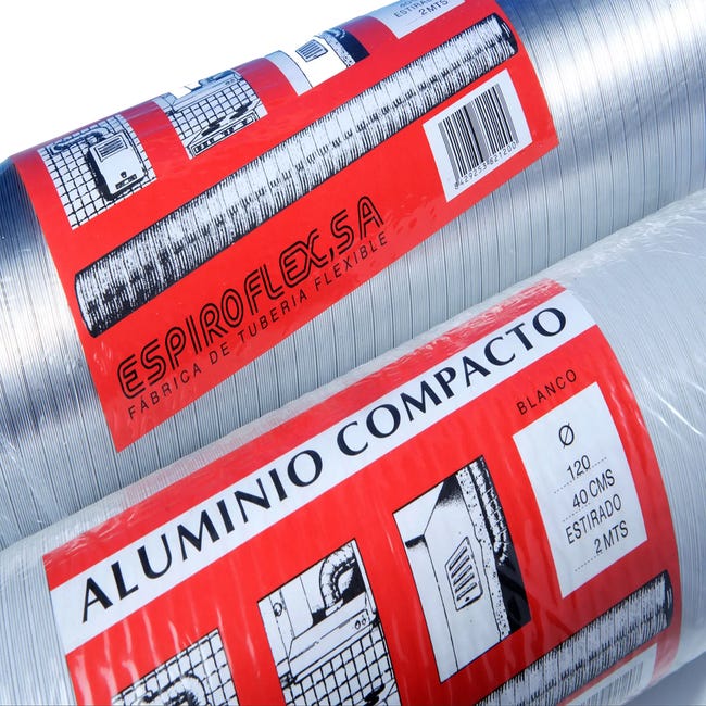 ▷ Tubo Flexible Aluminio por SOLO 28,01 € en