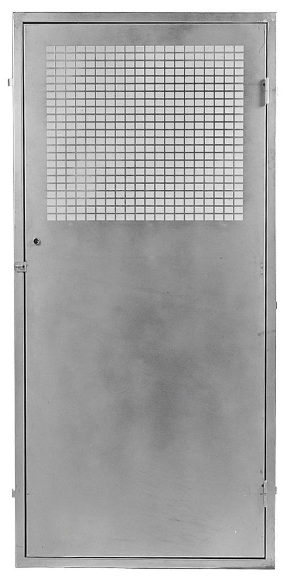 Puerta para registro eléctrico de acero galvanizado 76x166cm