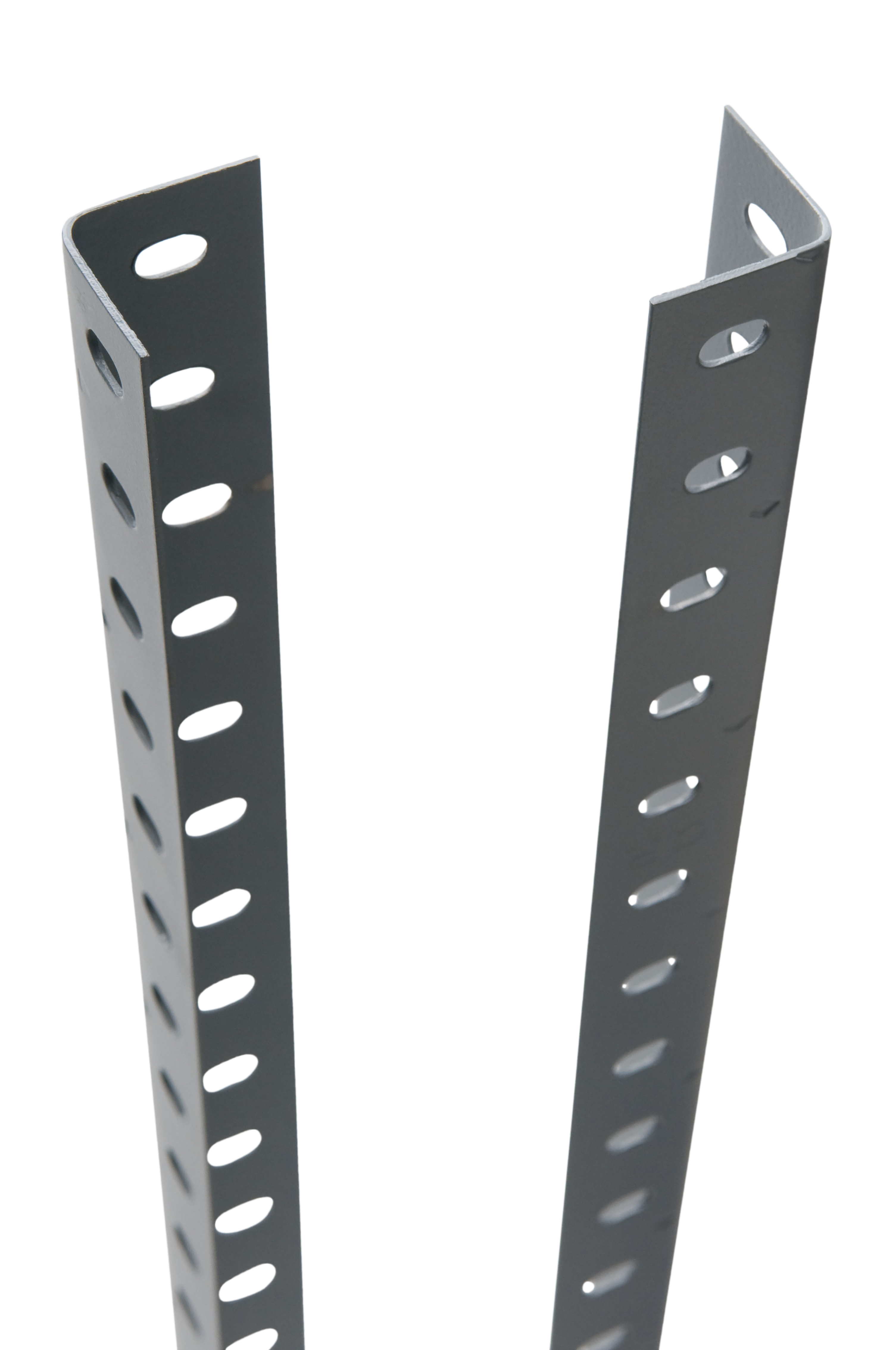 Perfil para estantería metálica de acero de 200 x 3,5 cm (largo x ancho)