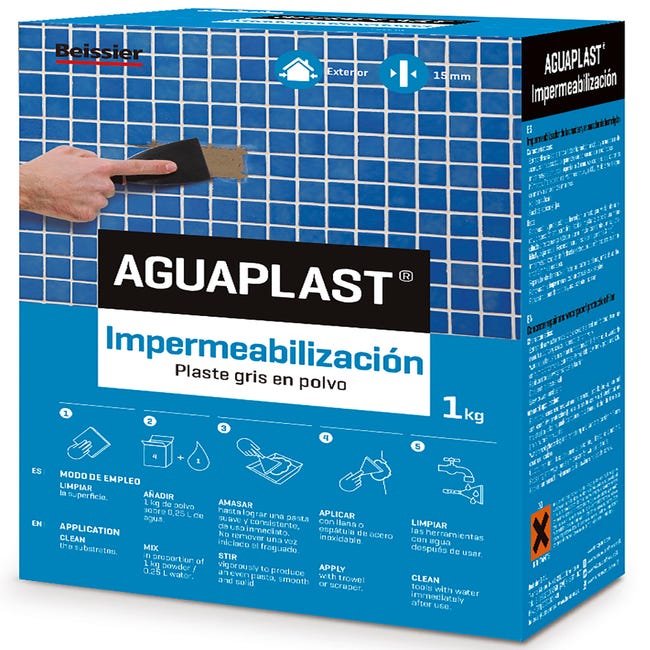 Aguaplast impermeabilización repara superficies húmedas