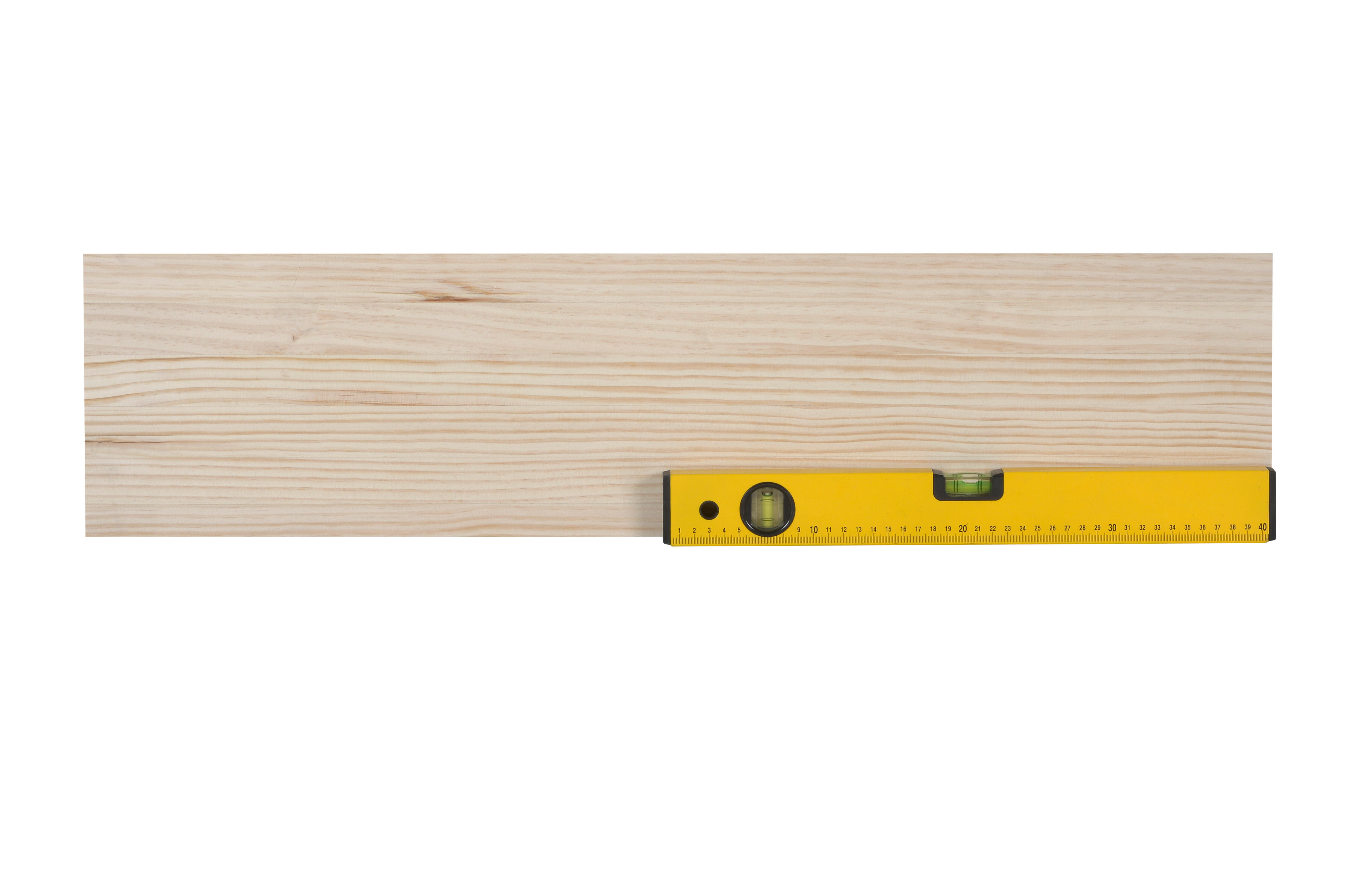 Tablero macizo de pino silvestre de 28mm de espesor y 20x80cm