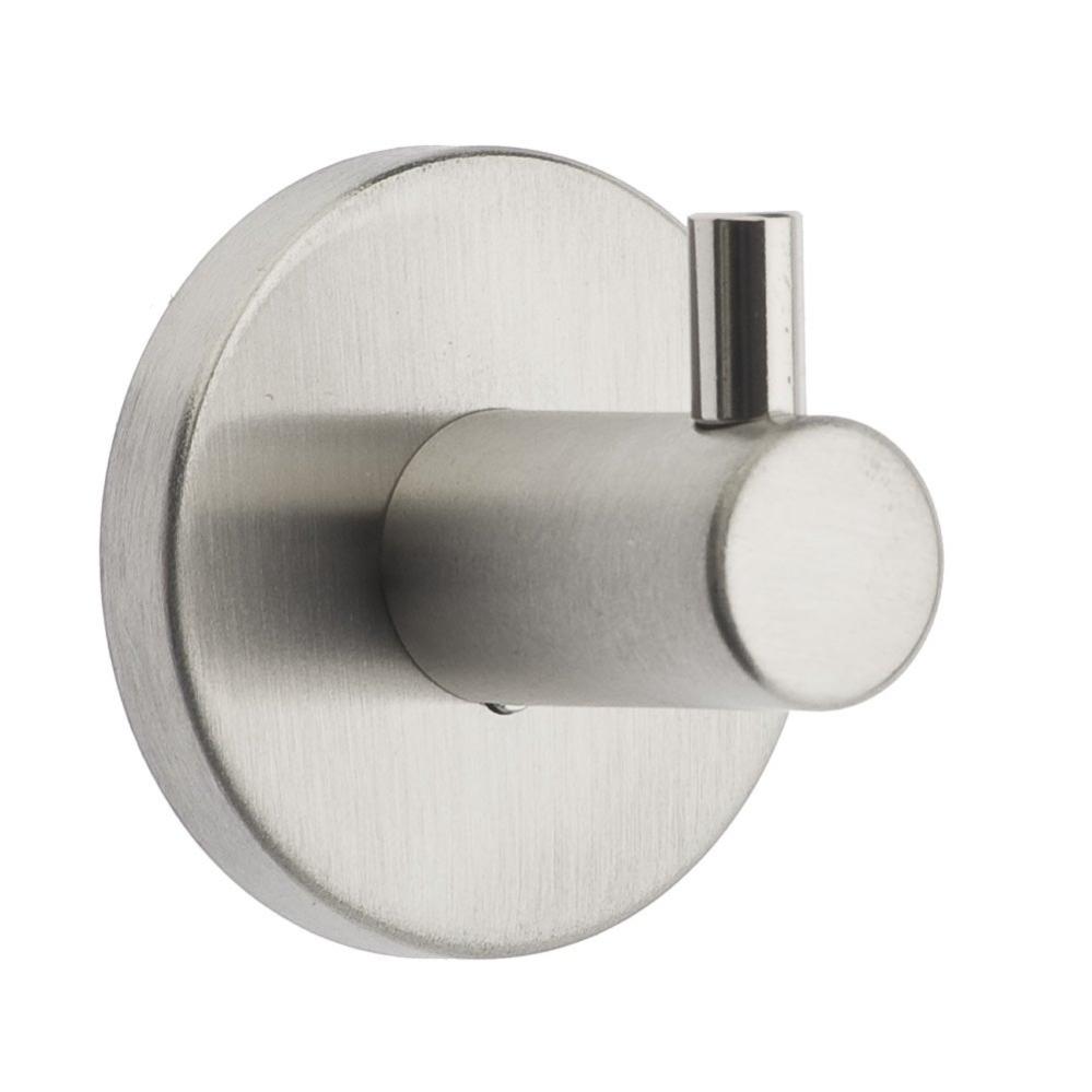 Percha de baño Boston pequeña acero inoxidable mate Leroy Merlin