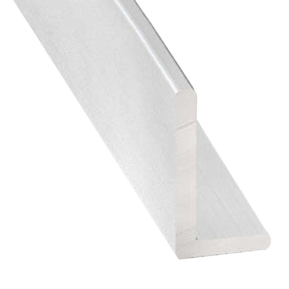 Perfil forma ángulo de aluminio gris, alt.1.5 x an.2 x l.100 cm
