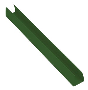 Celosía fija de polipropileno Privat verde 200x100 cm
