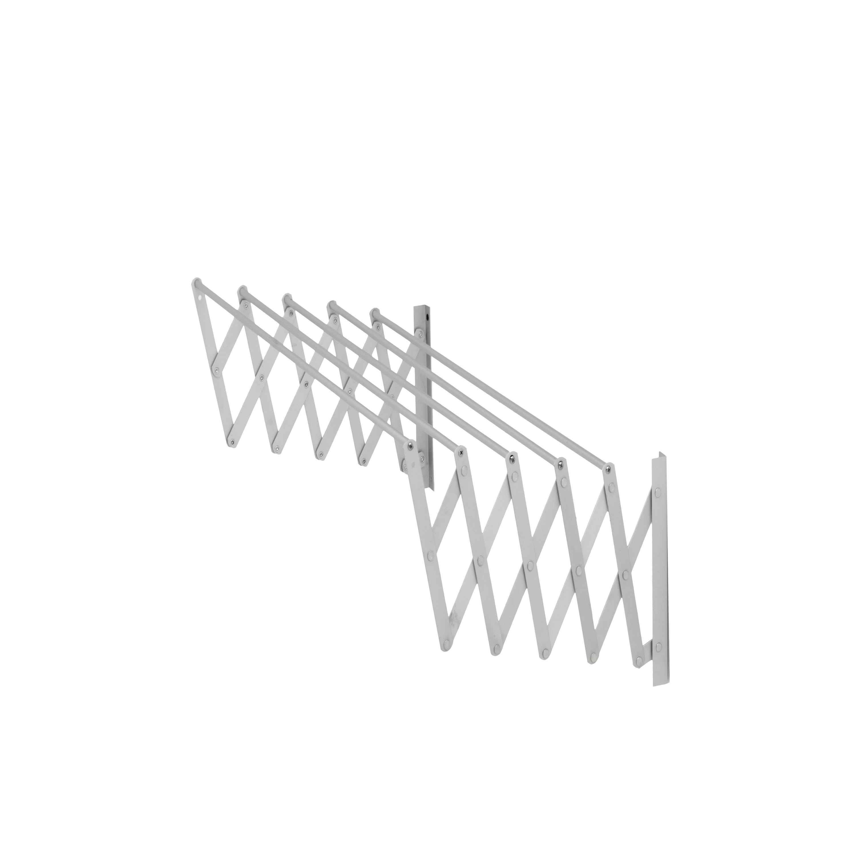 Tendedero de pared extensible (Longitud cuerda de tender: 7 m
