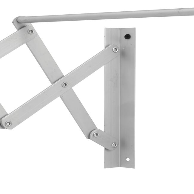 Tendedero barras para pared de aluminio de 13x101x3 cm Leroy
