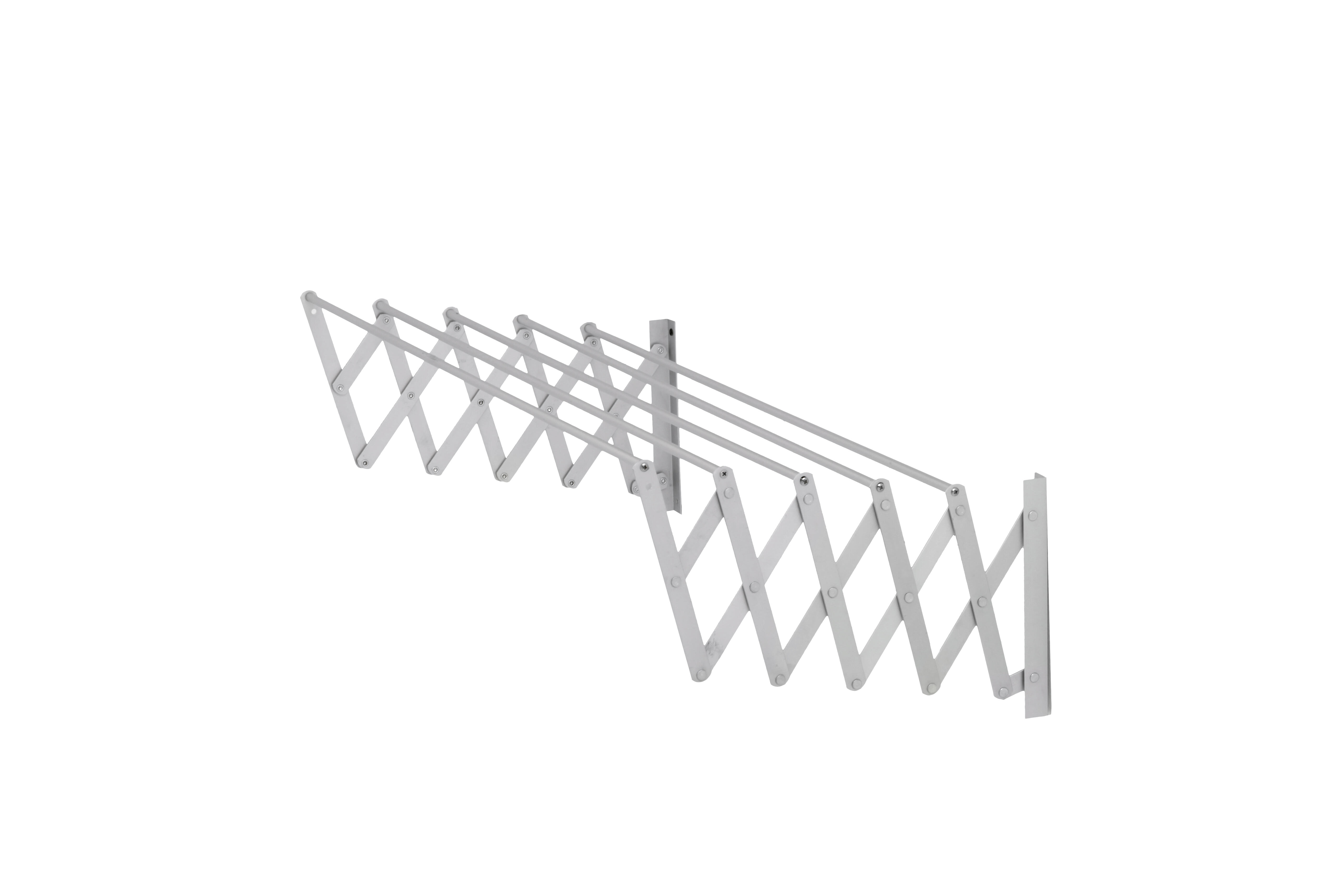 Tendedero barras extensible para de aluminio de 13x121x3 cm | Leroy Merlin