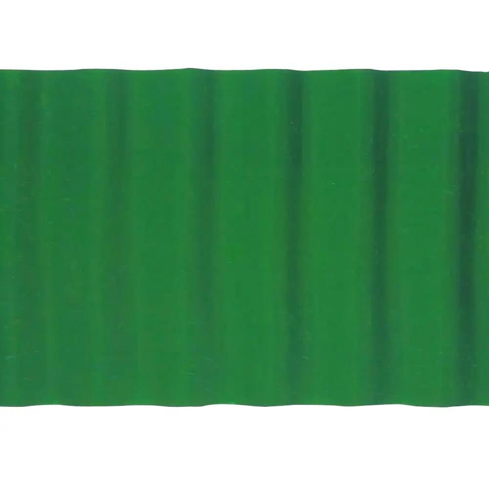 Bordura césped de plástico verde 20x900 cm