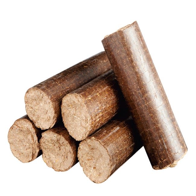 Búsqueda Ordinario Aditivo Pack de briquetas de madera CARYSE de 7 kg | Leroy Merlin