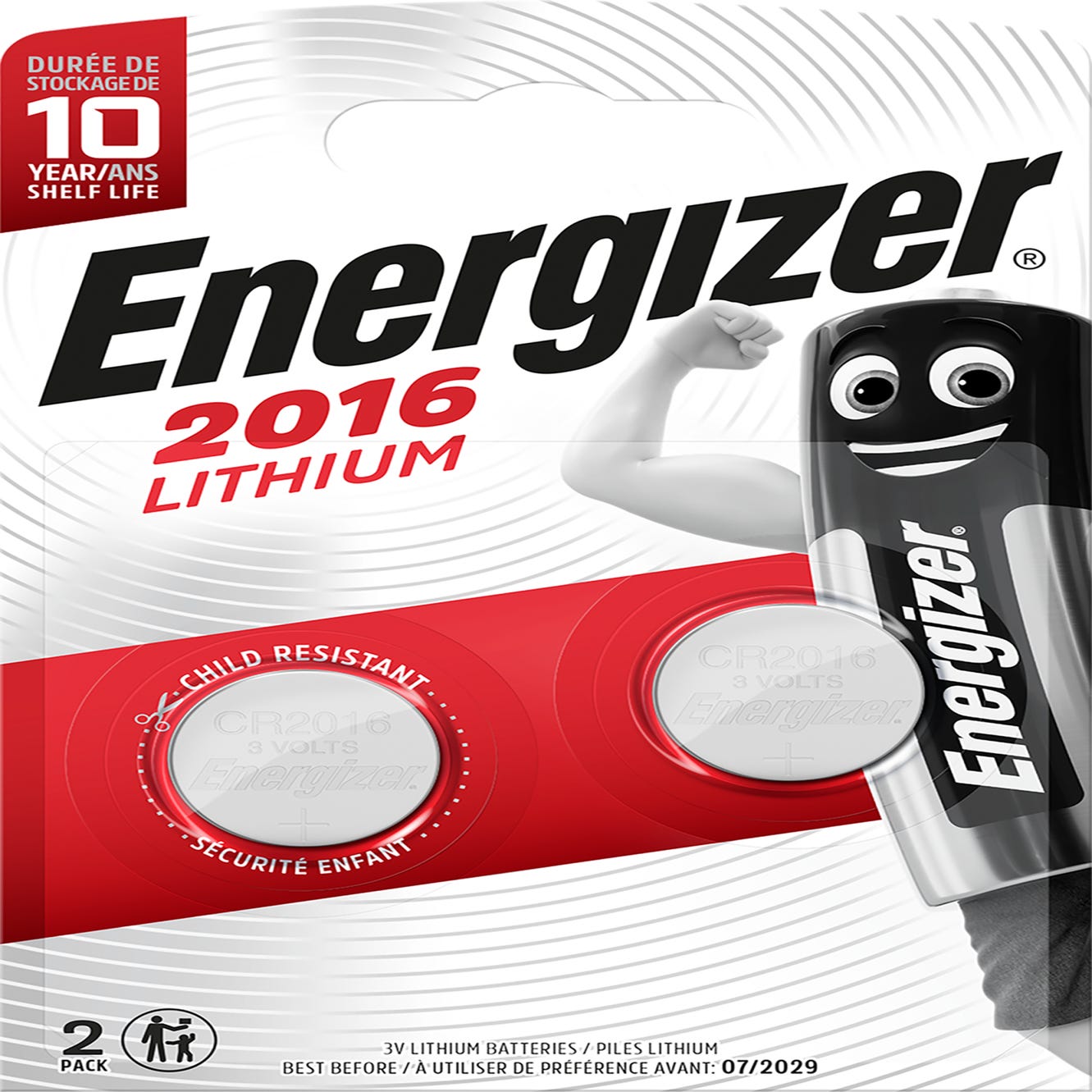 Energizer Batería 2016 - Paquete de 6
