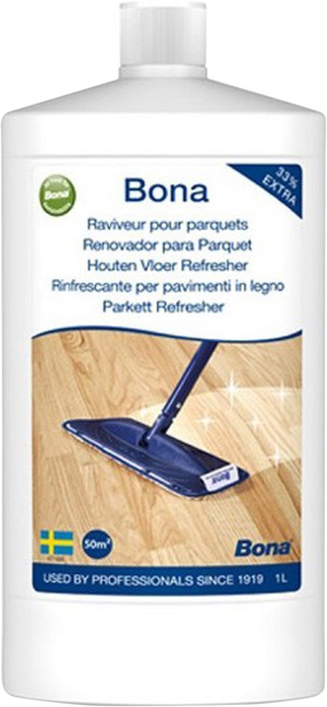 Bona Limpiador de parquet para suelos aceitados, bidón de recarga de 2,5  litros : : Bricolaje y herramientas