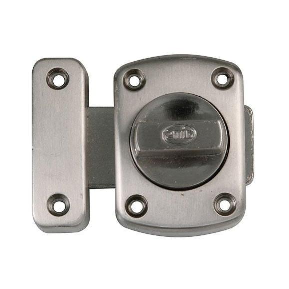 Pestillo de puerta AMIG en acero niquelado Leroy Merlin