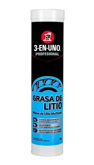 3 EN UNO Profesional - Grasa Blanca de Litio en Spray- 250 ml : :  Bricolaje y herramientas