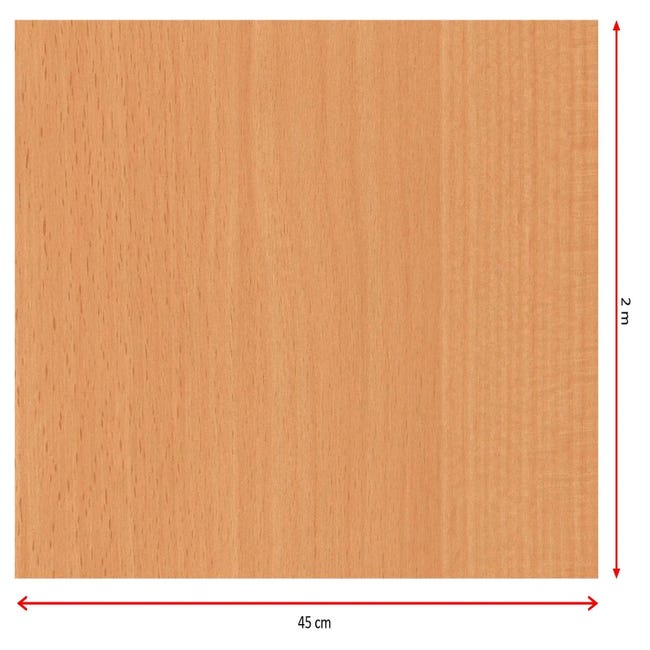 Revestimiento adhesivo mural imitac madera marrón D-C-FIX 3460668 de0.45 x  2m