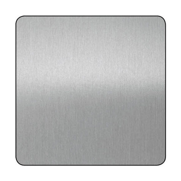 Chapa metálica de aluminio de 50x100 cm y 0.5 mm espesor