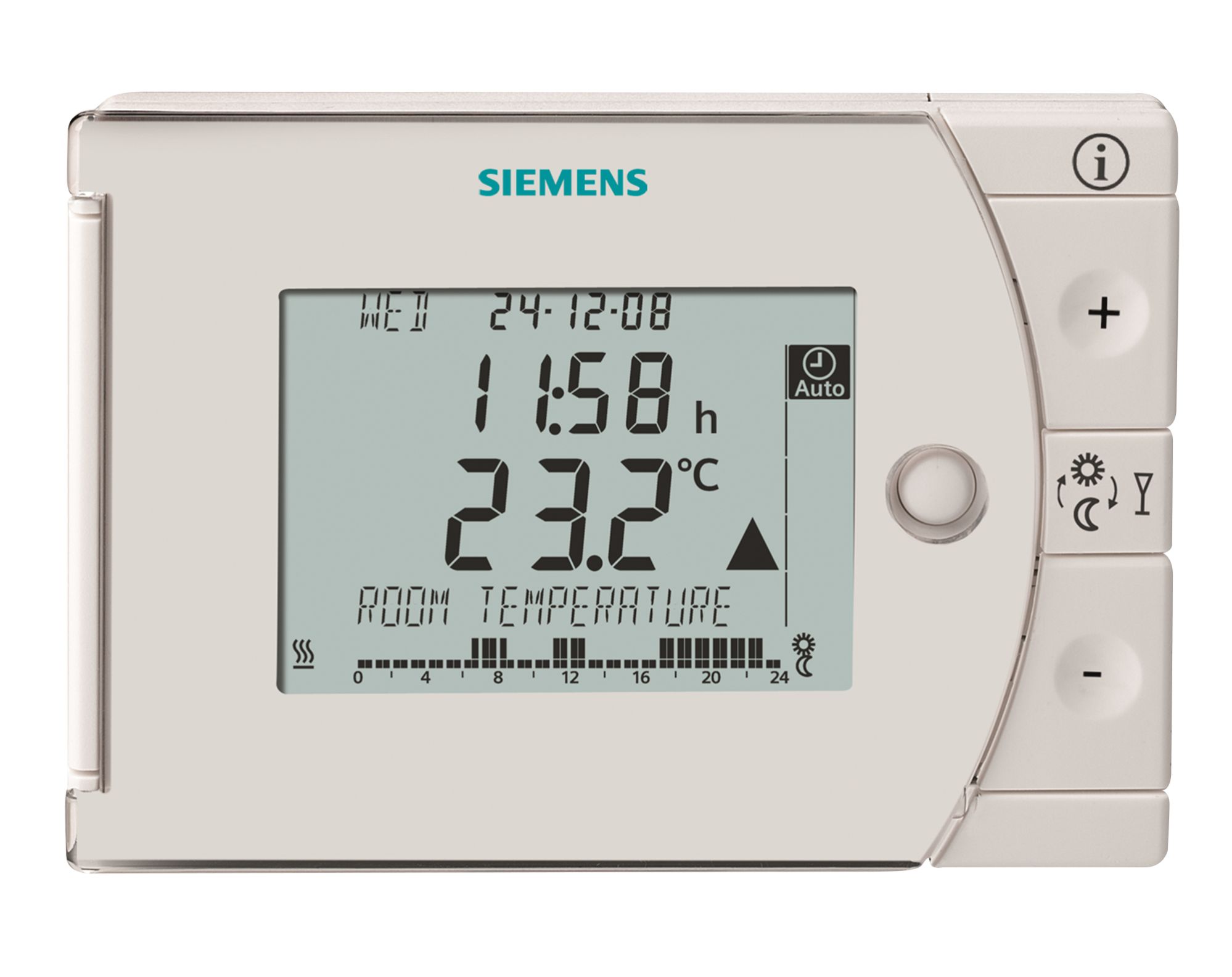 Siemens Rde100 Termostato Siemens Rde Manual Termostato Siemens