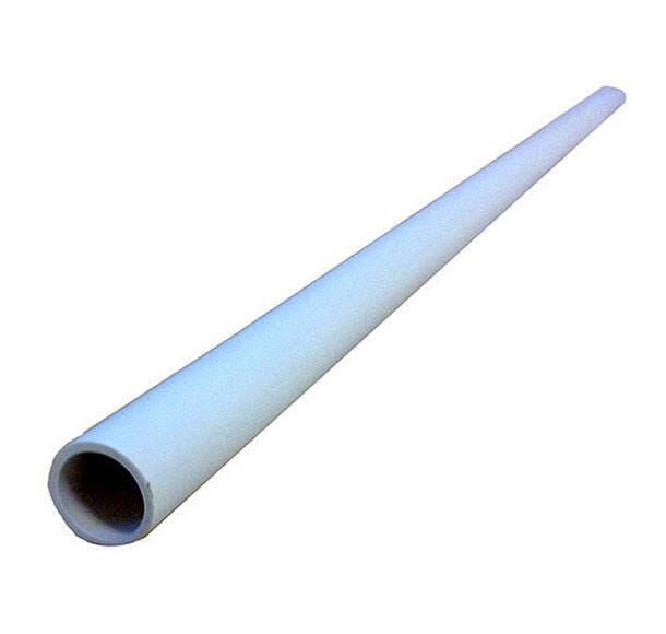 Tubo rígido de PVC gris de 32 mm 2,4 m