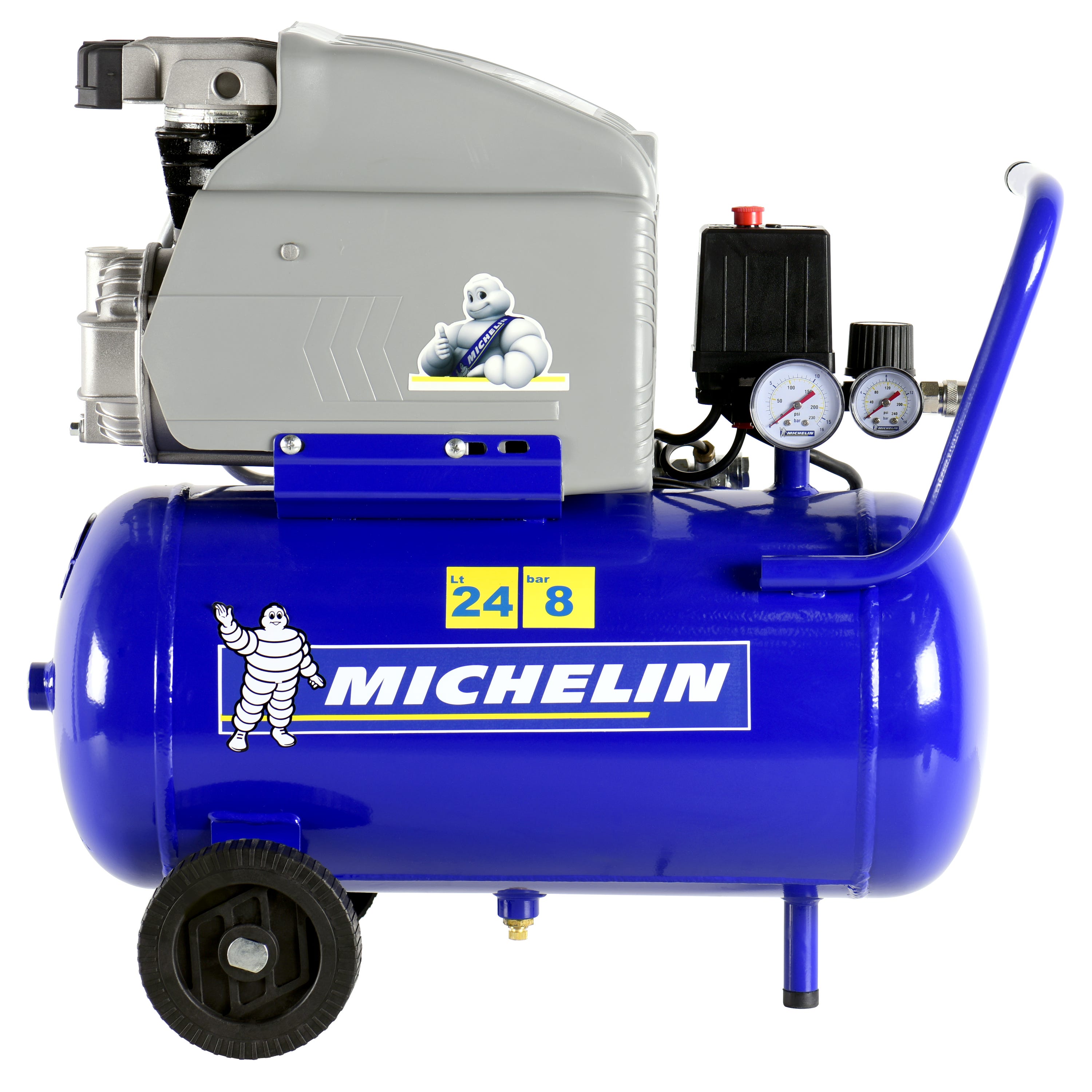 Michelin Compresseur + Cuve 24l Mb24