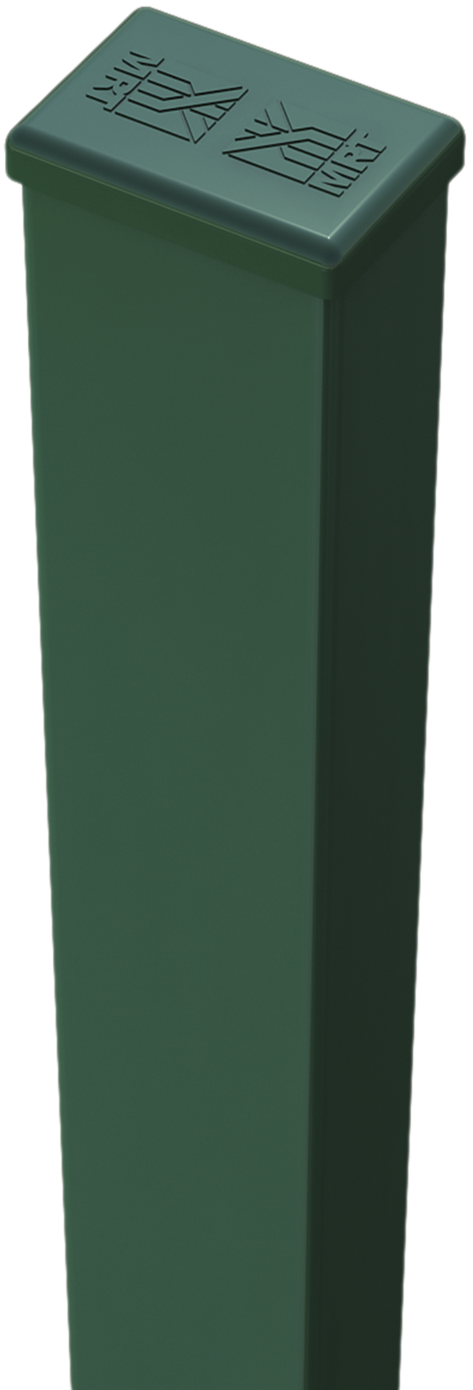 Poste de verde de 40mm y 65 cm