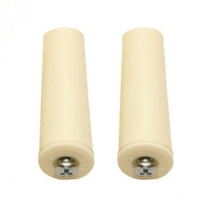 iTauyees 8 Topes Persiana Blanco de 40mm, Fabricados en PVC, Cada