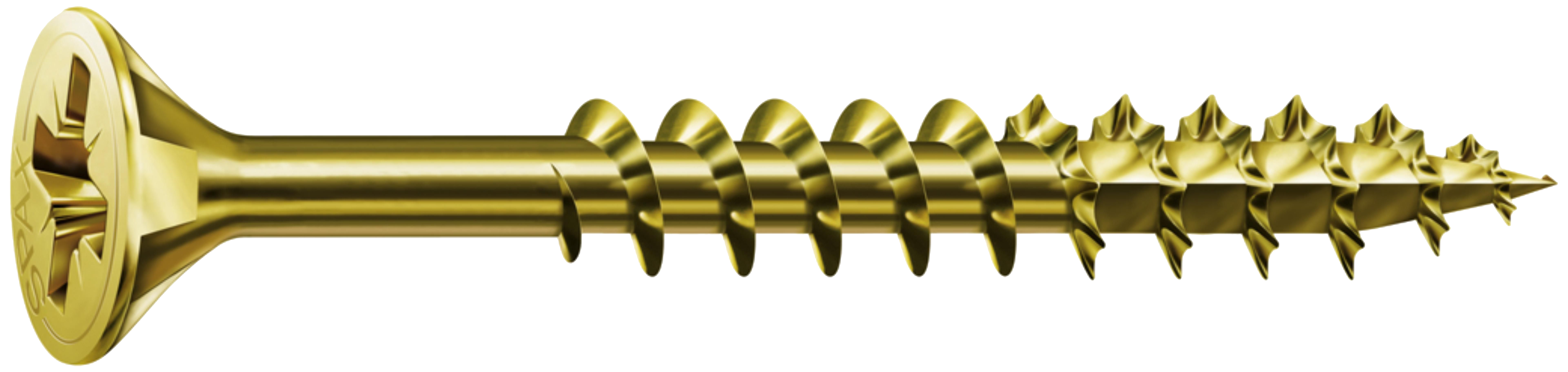 10 Tornillo Para Madera SPAX Pozidriv Con Cabeza Avellanada, ø 5 X L ...